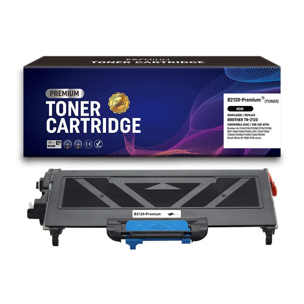 Cartouche de toner Compatible Brother TN-2120 Noir 2600pages - KERA FRANCE Cartouche de toner Compatible Brother TN-2120 Noir 2600pages - KERA FRANCE